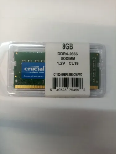 MEMÓRIA RAM DDR4 8GB-2666MHZ