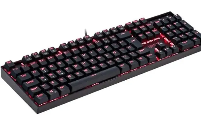 Redragon TECLADO MECANICO MITRA SWITCH MARROM, Preto