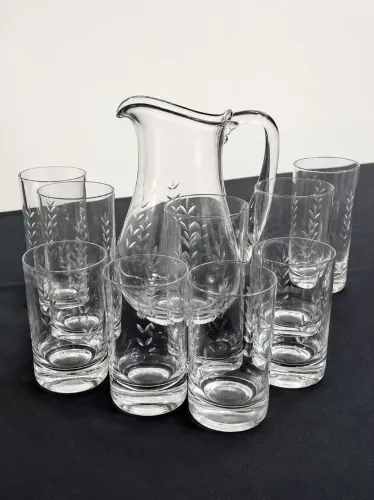 Conjunto Cristal Hering Vintage