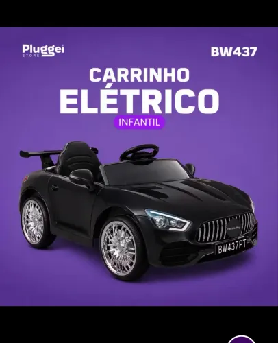 Carrinho elétrico infantil