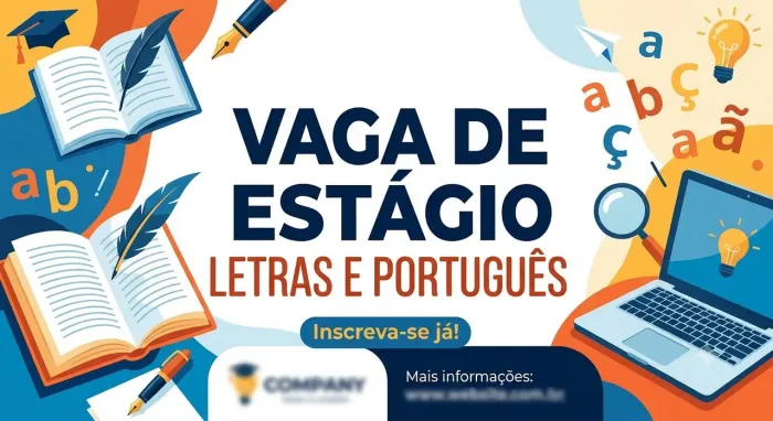 ? Vaga para Estágio em Pedagogia