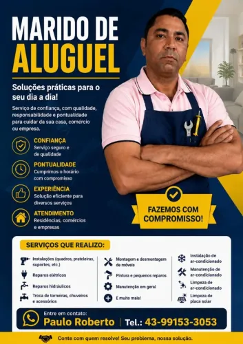 Marido de aluguel.