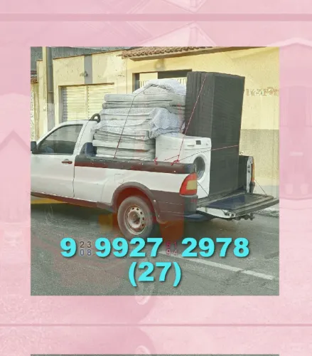 Frete rápido e seguro! Transporte de cargas para sua mudança! Ligue já: 27?9?9927?2978