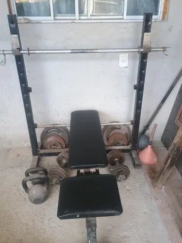 Equipamento completo para seus treinos em casa