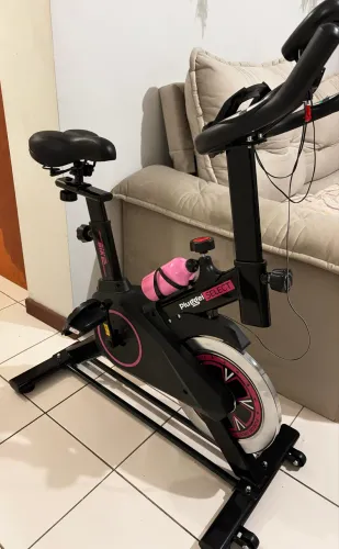 Bike ergométrica rosa