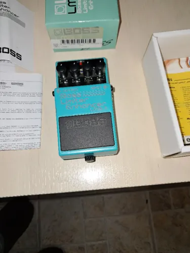 Pedal Boss Bass Limiter Enhancer P/ Contrabaixo - Lmb-3 Azul (Usado)