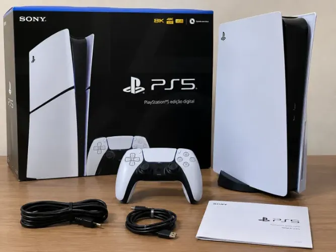 Console PlayStation® 5 Slim Edição Digital 825 GB Branco - Sony