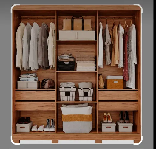 Vendo guarda roupa casal 3 portas de correr e 4 gavetas