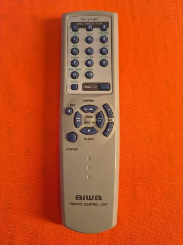 Controle remoto do mini system Aiwa, compatível com modelo nsx sz50 sz51 e sz80