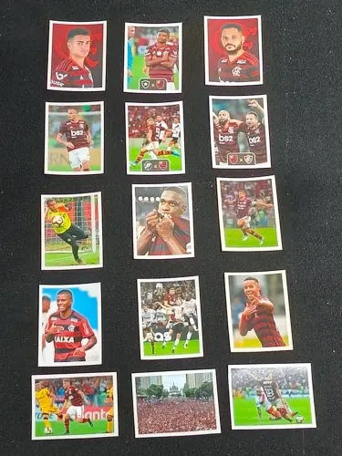 Kit Flamengo - 15 Figurinhas do Flamengo