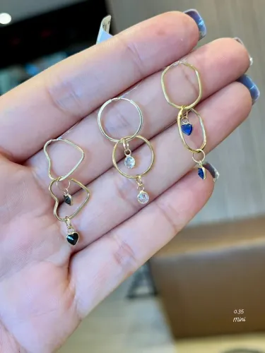Brinco ouro 18k