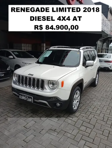 Jeep Renegade Limited 2.0 4X4 TB Diesel Aut. 2018