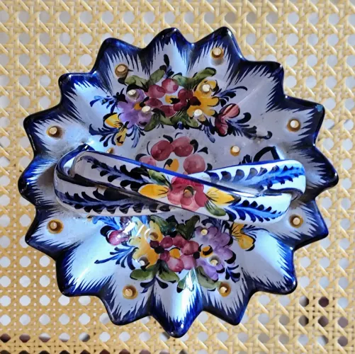 Cesta floral - Alcabaça - portuguesa.