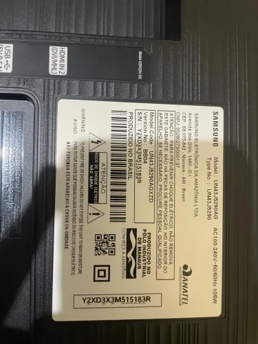 Smart TV de 43 polegadas lançada pela Samsung