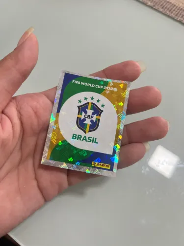 Figurinha Escudo BRASIL Copa do Mundo 2026 Panini