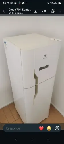 Pra vender essa geladeira Eletrolux frost free em ótimo estado bem conservada 