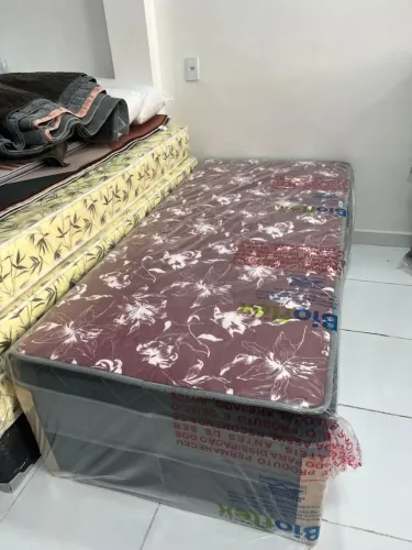 Cama Box acoplada Solteiro