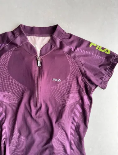 Camiseta ciclista FILA feminina P