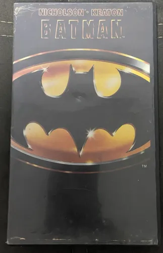 Fita VHS filme Batman