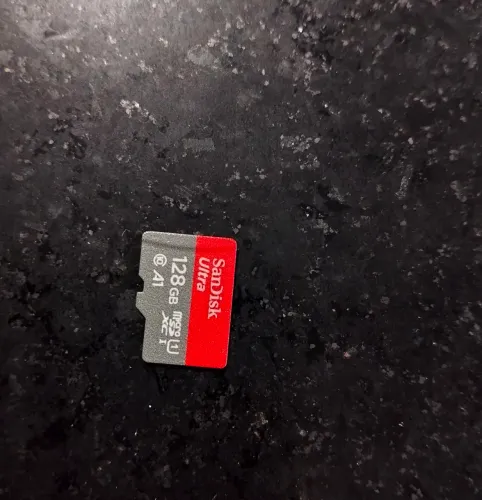 Cartão de memória sandisk 128 gb