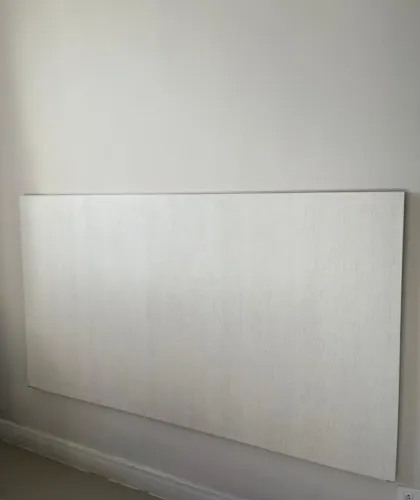 Cabeceira + Mesa de Cabeceira + Painel de TV | MDF Branco