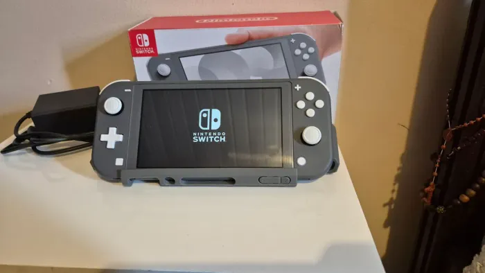 Console nintendo Switch lite desbloqueado + SD 64GB + acessórios 