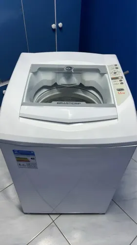 Máquina de lavar Brastemp 11kg cesto inox