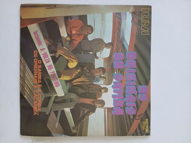 Os originais do samba "o samba e a corda...Os originais a caramba" 1972 usado. Lpl