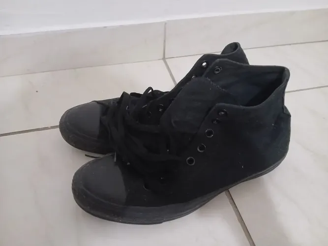 ALL STAR CANO ALTO BLACK (ORIGINAL)