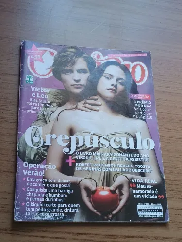 REVISTA CAPRICHO CREPÚSCULO EDIÇÃO 1058, 23/11/2008