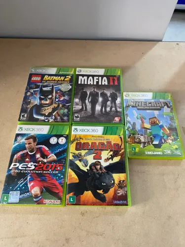 LOTE 5 JOGOS ORIGINAIS (FAÇO OLX PAY)