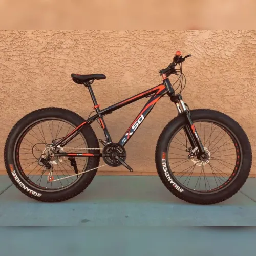 FAT Bike XSD Aro 26 - MTB 21 Marchas, Suspensão Dianteiro e Freios a Disco - Na Caixa