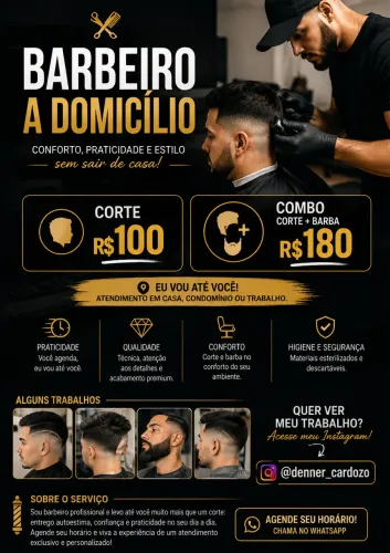 Barbeiro a domicílio