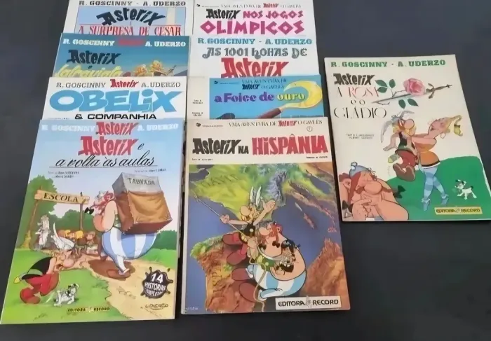 Coleção Asterix - livros colecionador