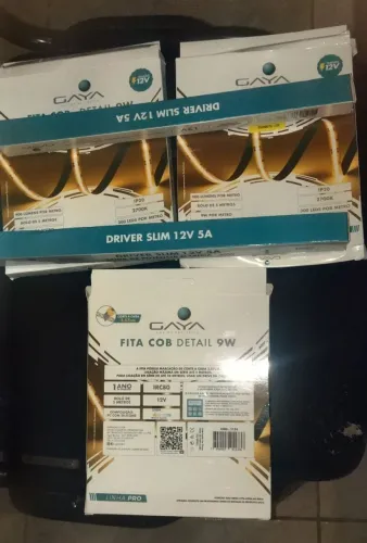 Fita de led com módulo 12V 5A