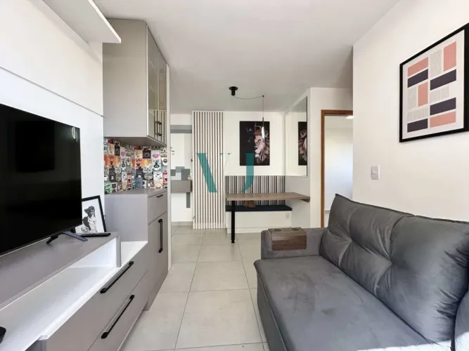 Apartamento para alugar em Campinas todo mobiliado, conta com 2 dormitórios, com lazer com