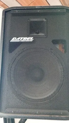 Kit Som Datrel - 500w.12" - Ativa e Amplificada