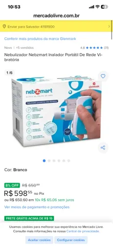 Nebulizador portátil