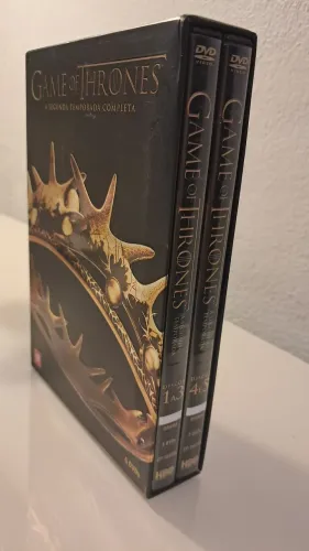 Box especial DVD 5 temporada Game of Thrones, com mapa dos reinos!