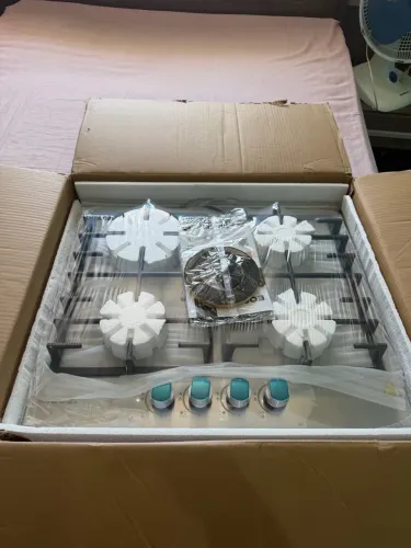 Cooktop inox 4 bocas
