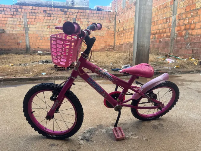 BICICLETA INFANTIL ARO 16 CAIRU FADINHA ROSA