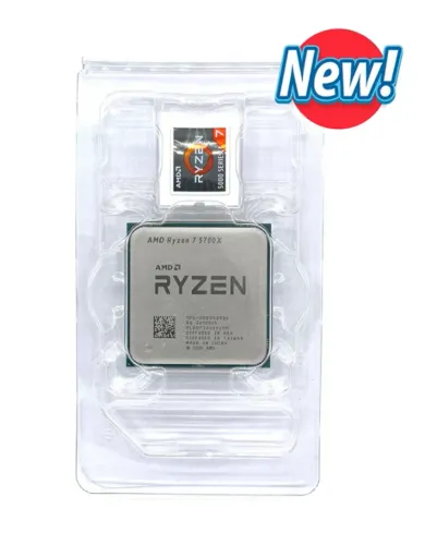 Ryzen 7 5700X - Processador AMD - Novo - Entregamos - Aceitamos Cartões