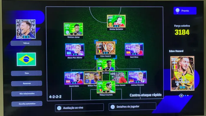 Conta Efootball Time 3184