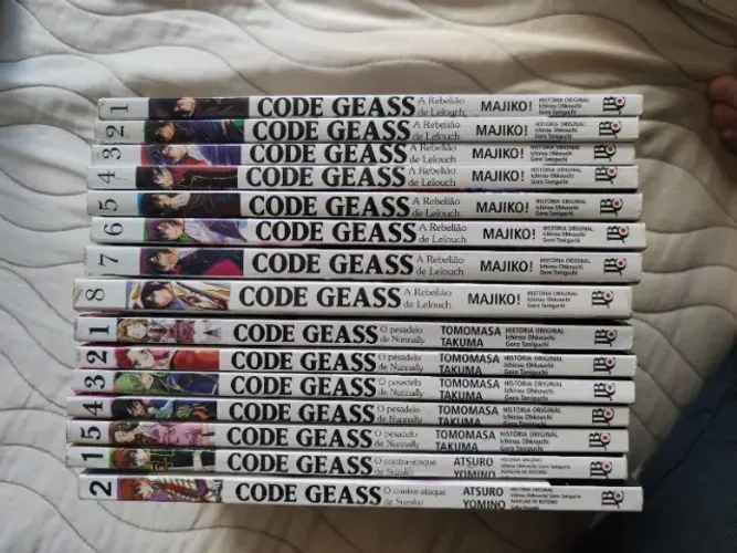 Code Geass coleção completa