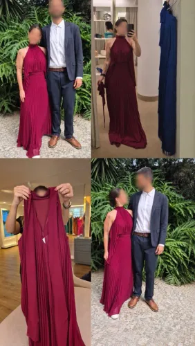 Vestido de festa Closet da May 