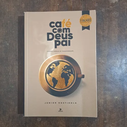 Livro Café com Deus Pai Edição 2025 | Junior Rostirola