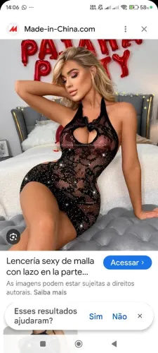 Lingerie luxo meia com pedras estica serve P/M