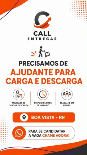 AJUDANDE CARGA E DESCARGA  BOA VISTA