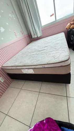 Cama box casal