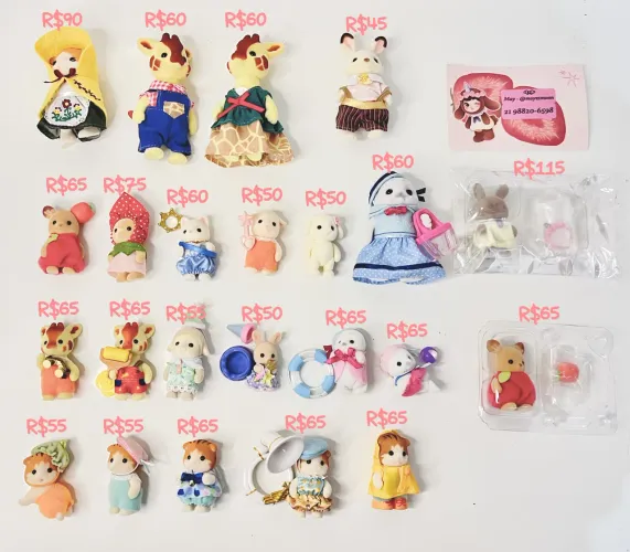 Lotinho Sylvanian Families // Venda separada